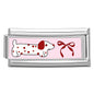 2025 New Women's Gift Cute Rabbit Cat Dogs Italian Charms Links Beads Fit 9mm Stainless Steel Modular Modular Bracelet Jewelry
