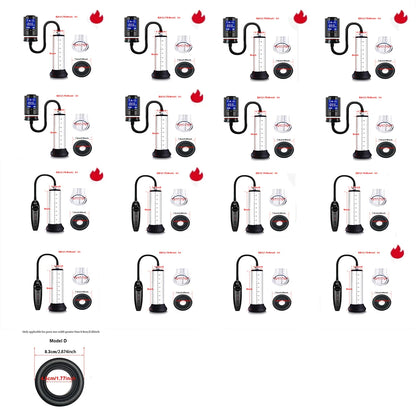 Automatic Penis Pump Penis Enlarger Vacuum Pump Sex Toys for Men Penile Bigger Trainer Adult Male Masturbator Penis Enlargement