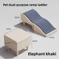 Foldable Pet Ramp Non-Slip Dog Stairs Sofa Climbing Assistance for Bed & Car Footrest Stool for Small Breed Cats and Dogs