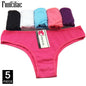 Women's cotton panties Girl Briefs Ms. cotton underwear bikini underwear sexy Ladies Briefs Free shipping 5 Pcs/set