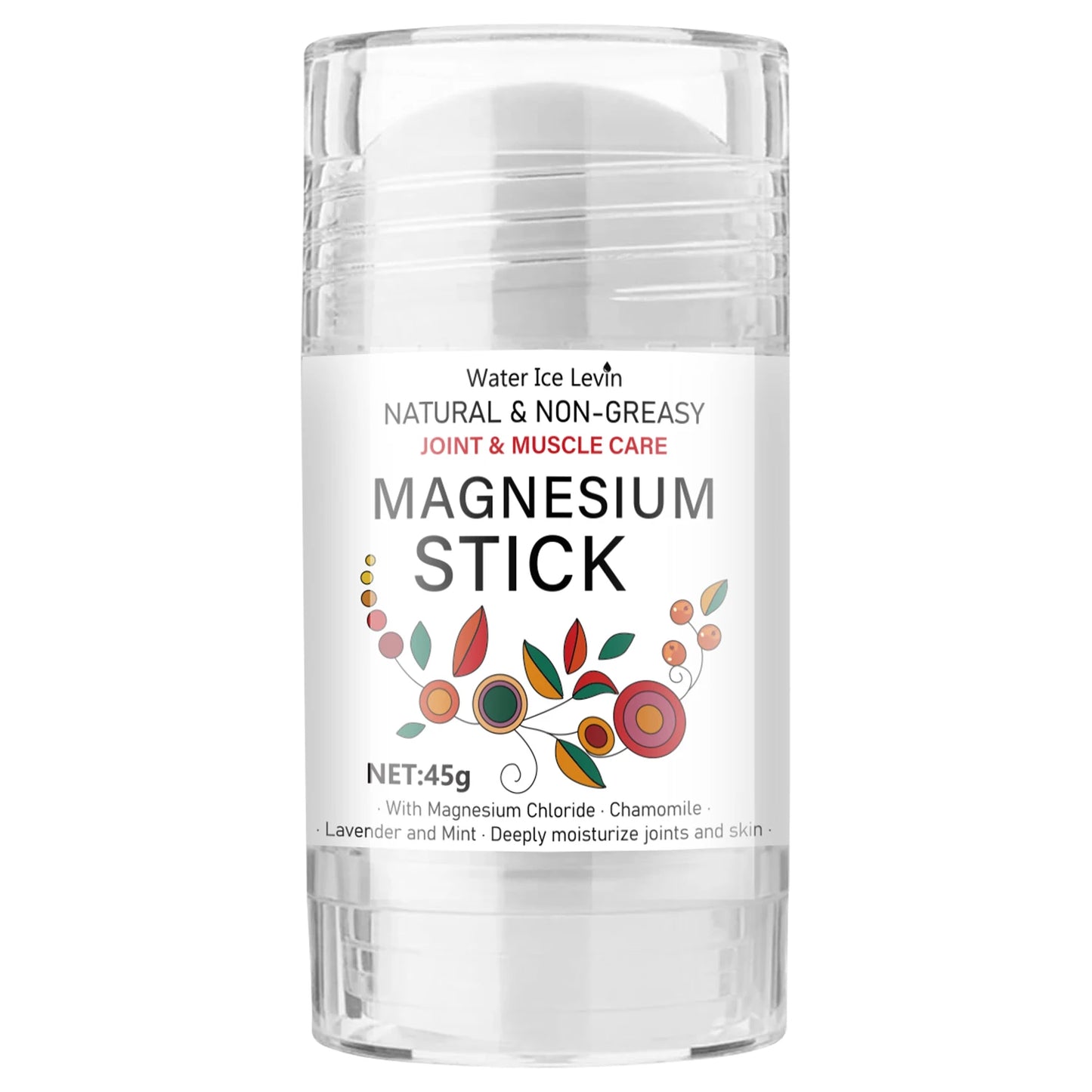 Magnesium Stick for Joint & Muscle Care - Natural, Non-Greasy with Chamomile & Lavender, Deeply Moisturizes