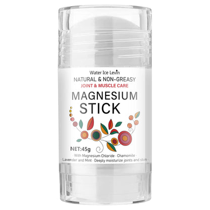 Magnesium Stick for Joint & Muscle Care - Natural, Non-Greasy with Chamomile & Lavender, Deeply Moisturizes