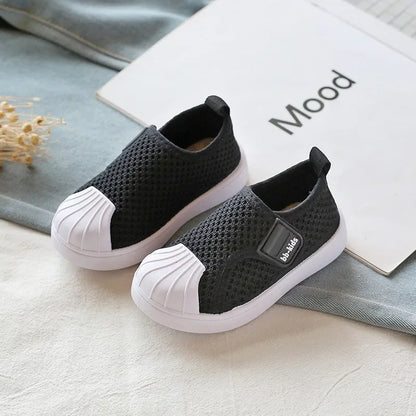 Children Casual Shoes Kids Sneakers for Toddlers Boys Girls Air Mesh Breathable Classic 2025 Spring Autumn Skate Shoes Anti-kick