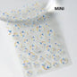 Colorful Bagful Jellyfish Bubbles Swimming Rings Rainbow Stars Ocean Starfish Self Adhesive 5D Nail Art Sticker Manicure Decal