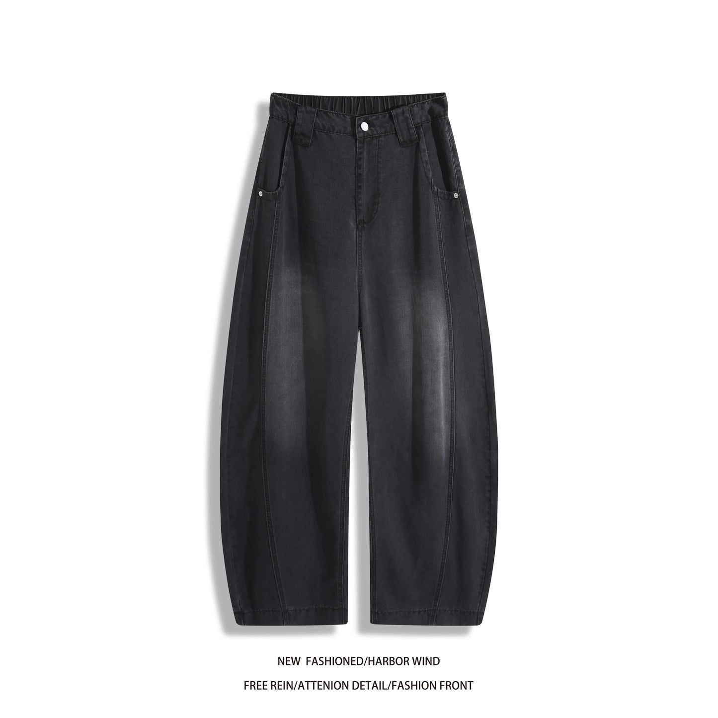 Man Pants Mens Jeans Summer New High Street Fashion Casual Thin Ice Silk Curved Blade Trousers For Men