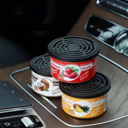 Car Air Freshener Bubble Gum Scent Organic Cans Odor Eliminator Essential Long-Lasting Strong Fragrance For Auto Home Closet
