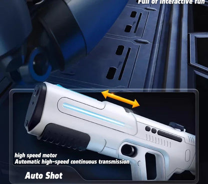 2025 NEW Pulse Electric Water Gun Toy With Fire Spray,Fully Automatic Summer Adult Beach Pool Battle Shooting Water Spray Toy