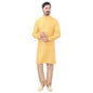 Muslim Kurtta Caftan Dubai Men'S Robe Long-Sleeved Ethnic Style Stand Collar Arabic Clothing National style Middle Eastern