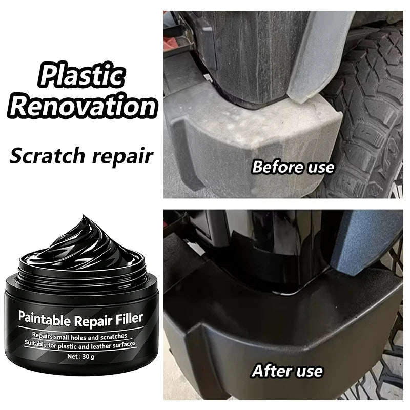 Car Interior Scratch Removal Wax And Care Wax for Plastics And Leather Seats Auto Dashboard Restorer Polish