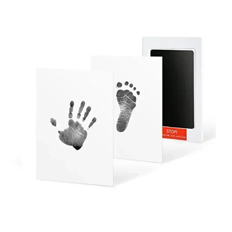 Baby Handprint Footprint Ink Pads Newborn Pet Cat Dog Paw Prints Keepsakes Safe Non-toxic No-Touch Skin Inkless Inkpad