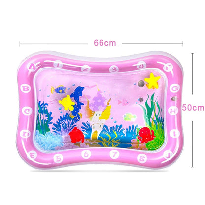 Baby Crawling Pad Water Pad Parent-child Water Toy PVC Inflatable Pad Children's Early Education Development Activity Toy