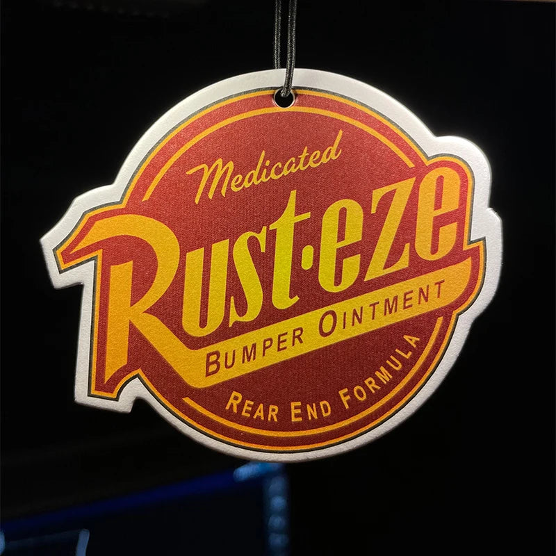 Rust eze, car air freshener, perfume pendant, rearview mirror suspension decoration, super cologne fragrance