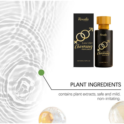 Pheromone Charming Perfume Spray of Man to Attract Woman,Seductive Sandalwood Musk Rose Fragrance Mist,Flirting Dating Scent