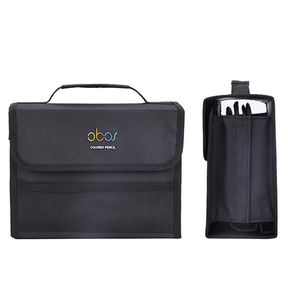48/72/120/150/200 Holes Colored Lead Pencils Storage Bag Large Capacity Case Box Holder School Supplies Stationery Student