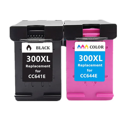 Replacement 300XL Ink Cartridges for HP 300 for HP300 XL Deskjet F4280 F4580 D2560 D2660 D5560 Envy 100 110 120 Photosmart C4680