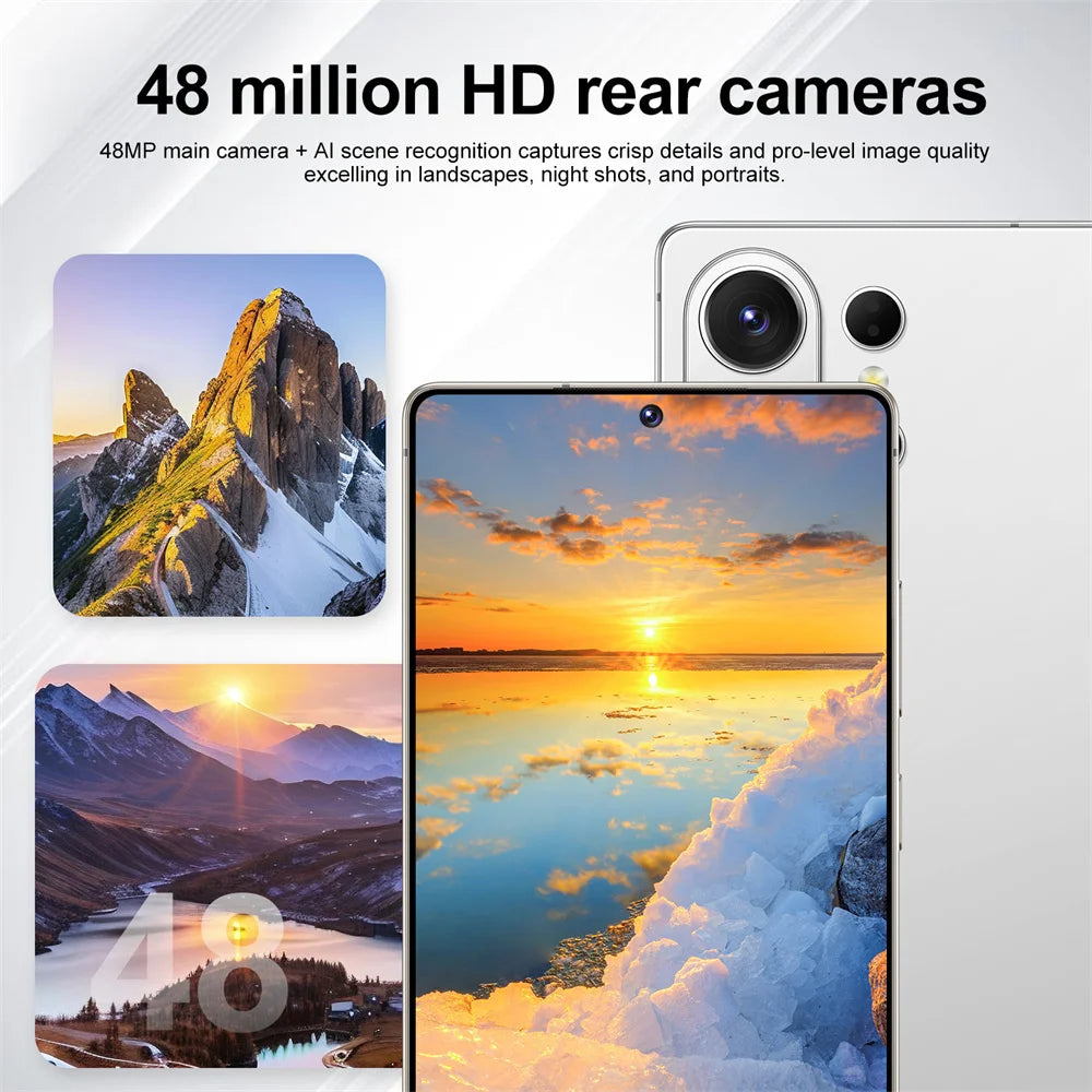 New Mobile Phones for S26 Ultra Smartphone Android 5G 7.3HD Cell Phone 22G+2TB 7800mAh Unlocked Dua Sim Wifi Global Version