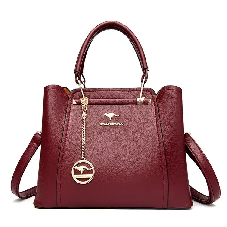 2026 Luxury Women Designer 3 Layers Shoulder Crossbody Sac Ladies Large Capacity Leather Handbags Shopper Brand Messenger Totes