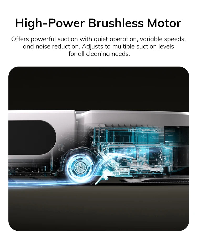 ILIFE V20 Robot Vacuum Cleaner, 5000Pa Suction, SOF LiDAR Smart Navigation, APP Control, Customizable Cleaning, Self Charging