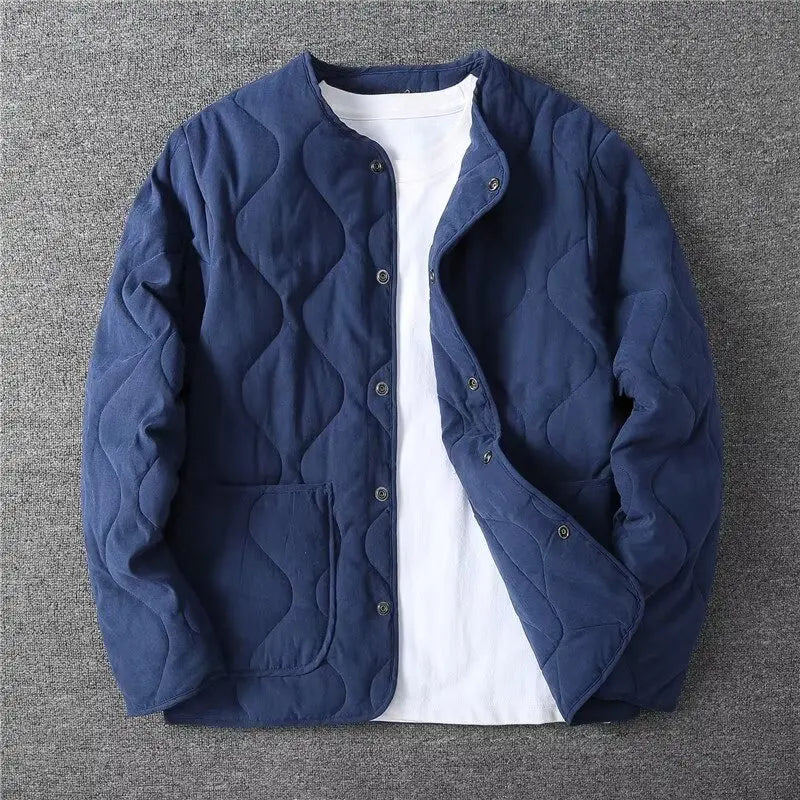 Vintage M65 Liner Jacket Men Winter New Khaki Thick Multi-pocket Tooling Padded Jacket Long Sleeve Cardigan Hunting Coat