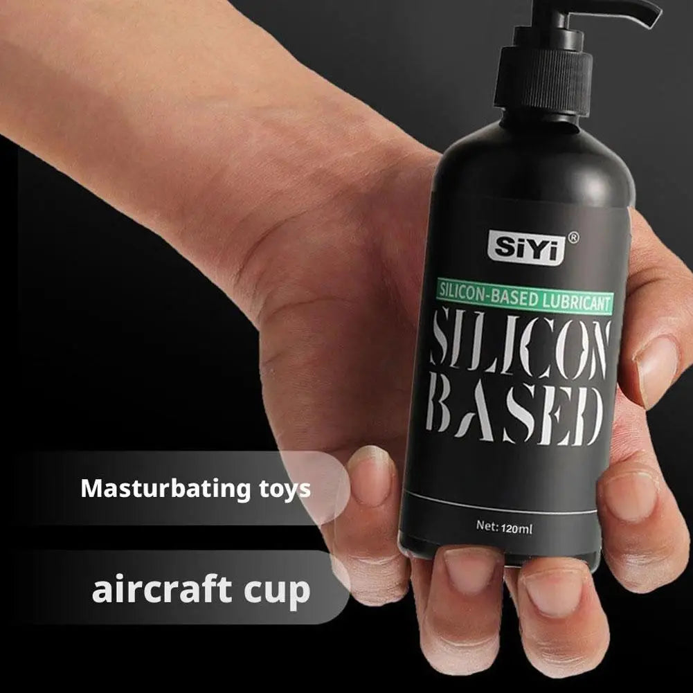Silicone-Based Personal Lubricant Long Lasting Silky Smooth, Non-Sticky, Unscented, Waterproof For Men Women and Couples 120ml