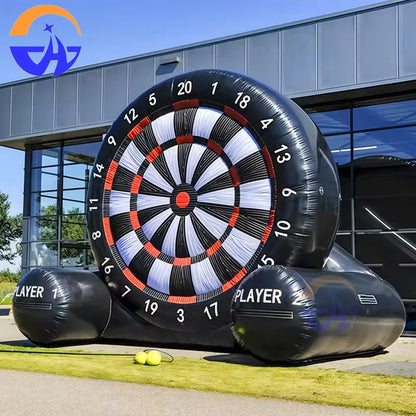 Inflatable Soccer Darts Board Game with Ball Oxford Inflatable Football Target Outdoor Dartboard for Kids And Adults
