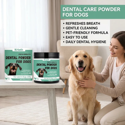 Fresh Breath Dental Powder Reduce Tartar Plaque Eliminate Bad Odor Support Gum Health Mint Flavor Gentle Teeth Cleaning Powder
