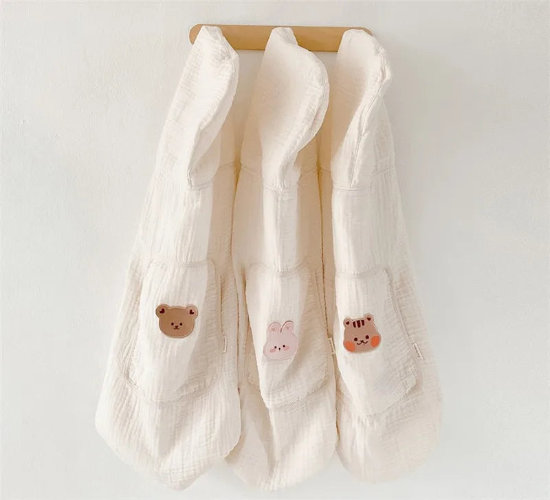 Multifunctional Infant Baby Carriers Blanket Cute Cartoon Korean Anti-mosquito Windproof Stroller Blanket Newborn Shawl Blanket
