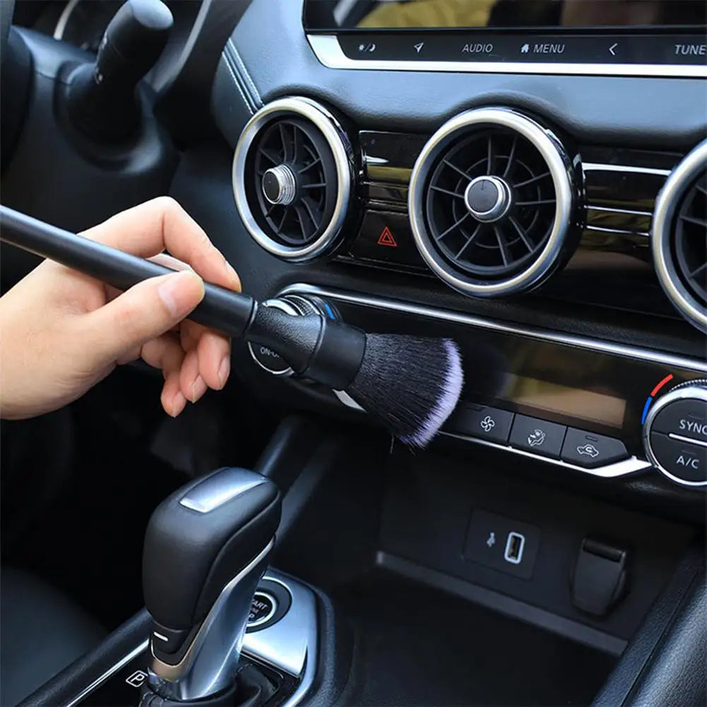 Ultra-Soft Detailing Brush Super Dense Auto Interior Detail Brush With Synthetic Bristles Car Dashboard Duster Brush
