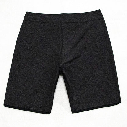 Black Men's Shorts Surf Swim Diving Stretch Water Sport Beach Boardshorts Quick drying Waterproof Breathable Male Swim Trunks
