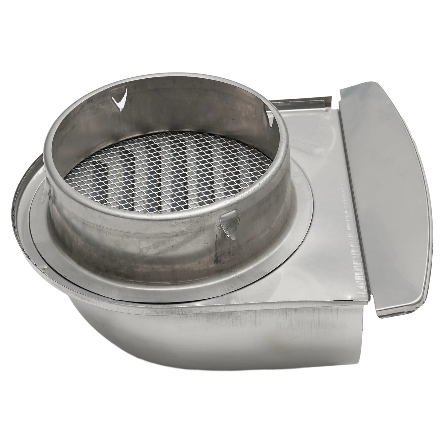 Wall Air Vent Outlet Stainless Steel Metal Cover Ducting Ventilation Exhaust Grille Cover Heating Cooling Vents Cap 100mm 150mm