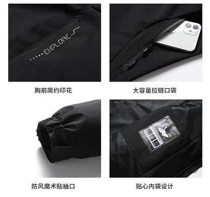 Camping Jacket Coats Men Water & Windproof Windbreaker Jacket Male Hiking Clothing Jacket Man Tops Fishing Wearing Free Shipping