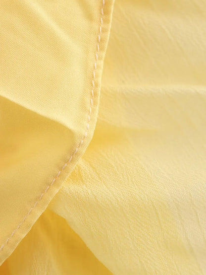 HH Women Elastic Waist Pleated Maxi Skirt Flowy A Line Pleated Long Skirt In Yellow White Pink For Spring Summer Beach Vacation