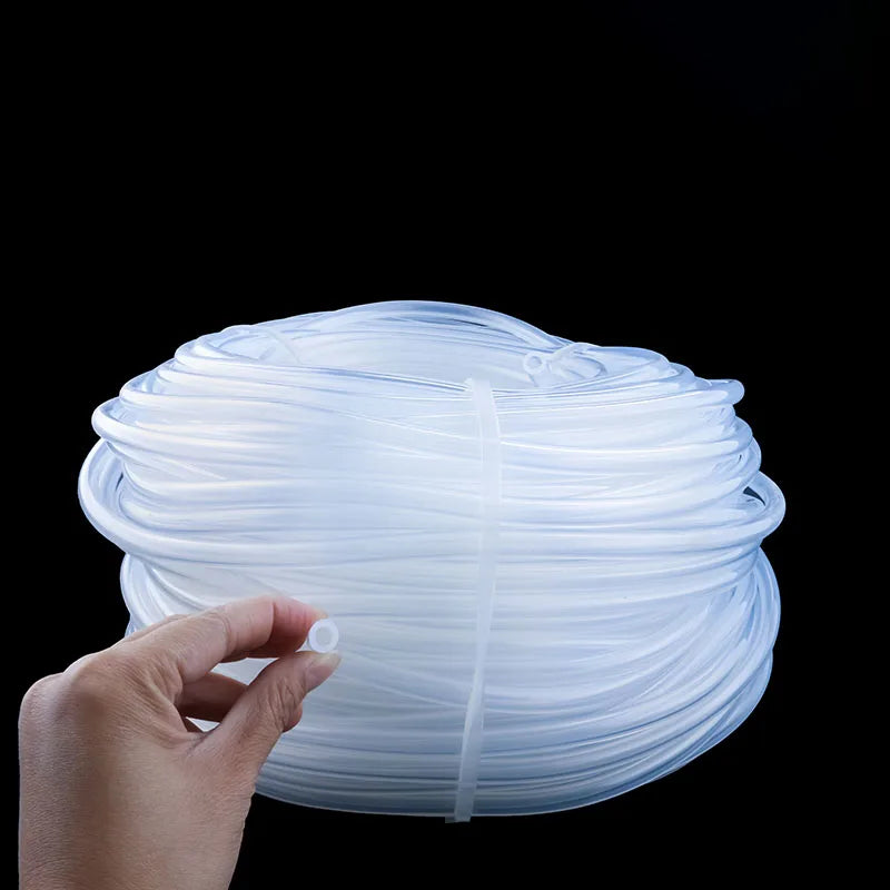 5 Meters Transparent Food Grade Silicone Tube 2 4 6 8 10 12 Flexible Garden Rubber Hose Aquarium Soft Tubing Silicone Pipe