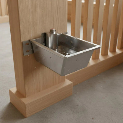 Livestock Drinking Vessel Automatic Water Bowl Float Valve Stainless Trough for Chicken Horses Goats Sheep Cattle Farming