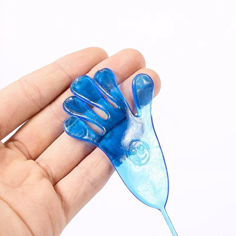 5-50 Pcs Funny Sticky Hands Toy Palm Elastic Sticky Squishy Slap Palm Toy Novelty Gift Party Toys Birthday For Gift