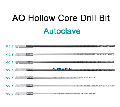 Orthopedic Surgery AO Quick Fit Drill Bits Veterinary Pets Surgical Instruments Medical Supplies and Equipment Stainless Steel