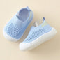 Spring Summer Toddler Shoes Breathable Knitted Kids Sneakers Boys Slip-on Tennis Shoes Girls Soft Non-slip School Casual Shoes