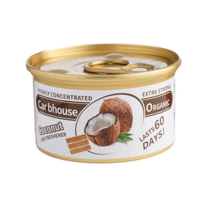 Car Flavoring Car Air Fresheners Perfume Canned Wood Blocks Coffee Flavor Long-Lasting Auto Aromatherapy Car Deodorant Supplies