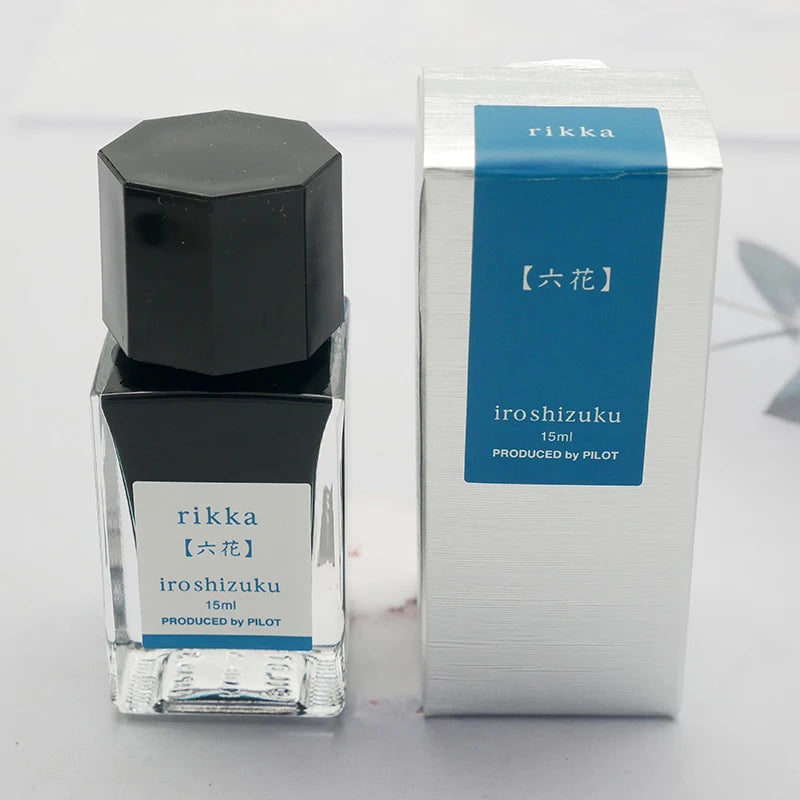 Ink for Fountain Pen 15ml Water-based Dye Color Bottle Ink Writing Materials Stationery Office Supplies PILOT