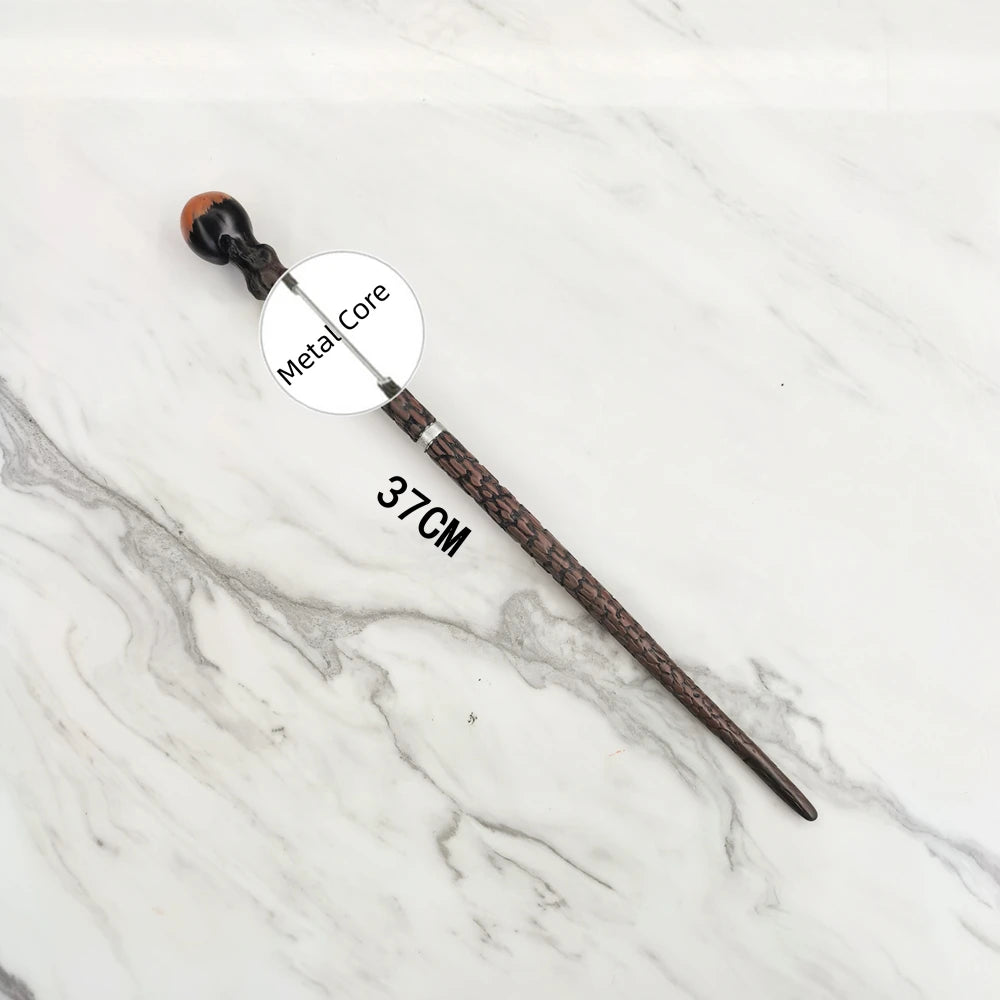 Anime Cosplay Magic Metal Core Wand With Box Children Decoration Toy Accessories For Kids Bacchetta Di Plastic Magic Stick