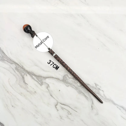 Anime Cosplay Magic Metal Core Wand With Box Children Decoration Toy Accessories For Kids Bacchetta Di Plastic Magic Stick