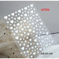 3d Nail Art Stickers Red Black White Love Hearts Stars Clouds French Full Tips Adhesive Nail Decals Slider For Manicure