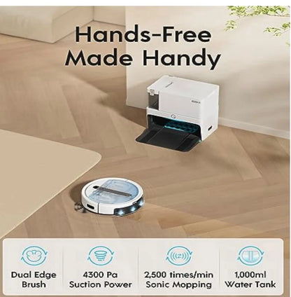 Robot vacuum floor cleaning robot with AIO station YDAX11