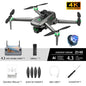 New ZH8 Drone 4K Camera with Screen 20Mins Brushless Motor Flight Airdrop Foldable Quadcopter for Aerial Photography RC Drone