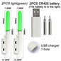 Electronic Fishing Light CR425 3.6V Battery USB Charge Rod Sense Strike Indicator LED Stick Pesca Tackle Night Bright Flash Lamp