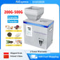 DIVEDEER 200G-500G Automatic Food Weighing Fillng Machine Powder Tea Flax Seed Granular Material Version Filling Machine