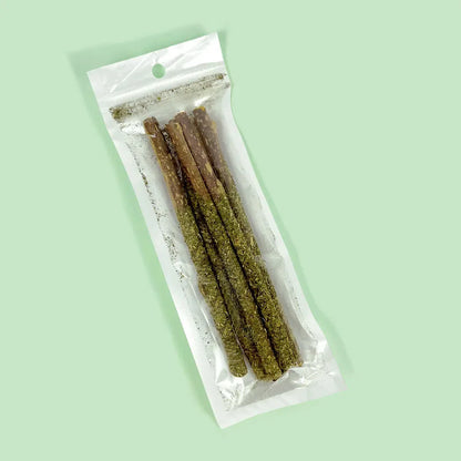 Pet Cat Peppermint Teeth Teeth Teeth Cleaning Bite Stick Teasing Cat Stick Cat Bite Resistant Soothing Snack