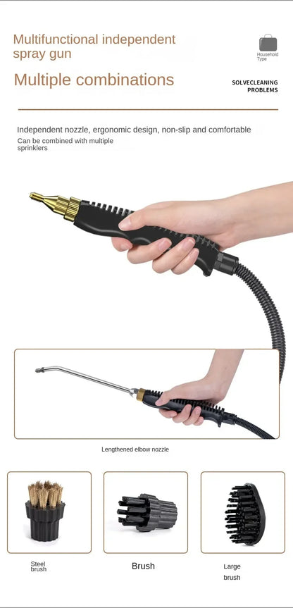 Steam Cleaners High Temperature and Pressure handhold Steam Air conditioners tool Hood Car Steam Clean 2500W