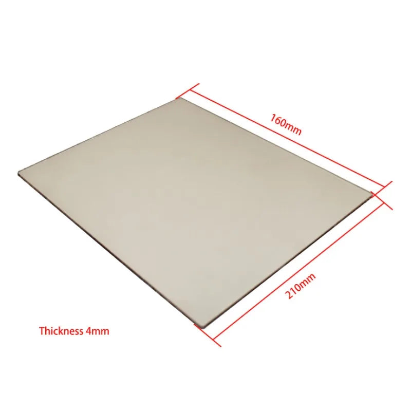 High temperature resistant Glass thick 4mm Fireplace door glass wood stove transparent microcrystalline ceramic glass