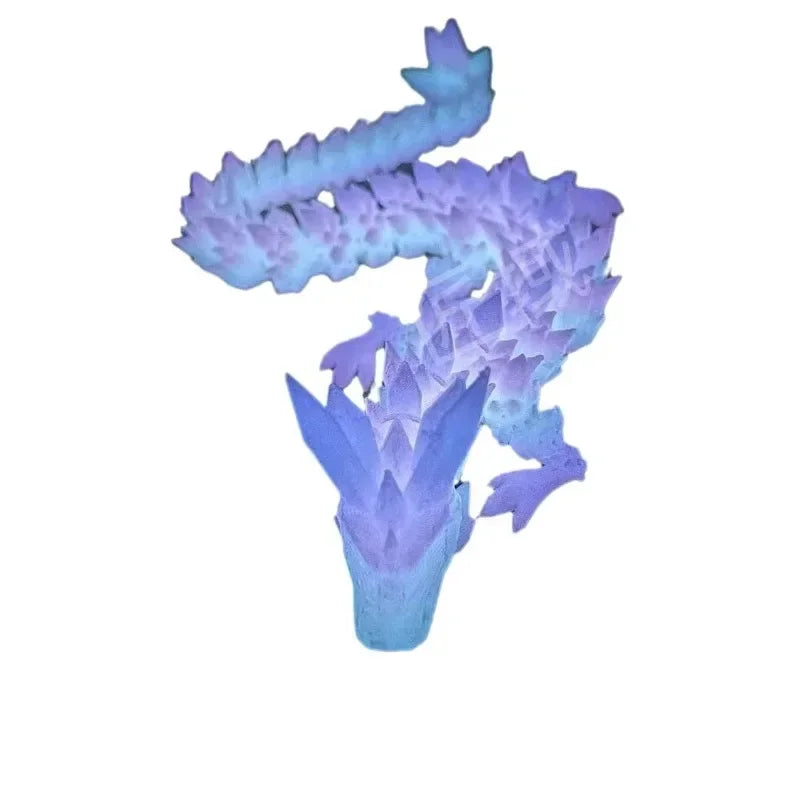 Divine Dragon Statue  Printed Night Light Dragon Sculpture Aquarium Decoration Theme Adult Bedroom Desktop Ornament Car Ornament